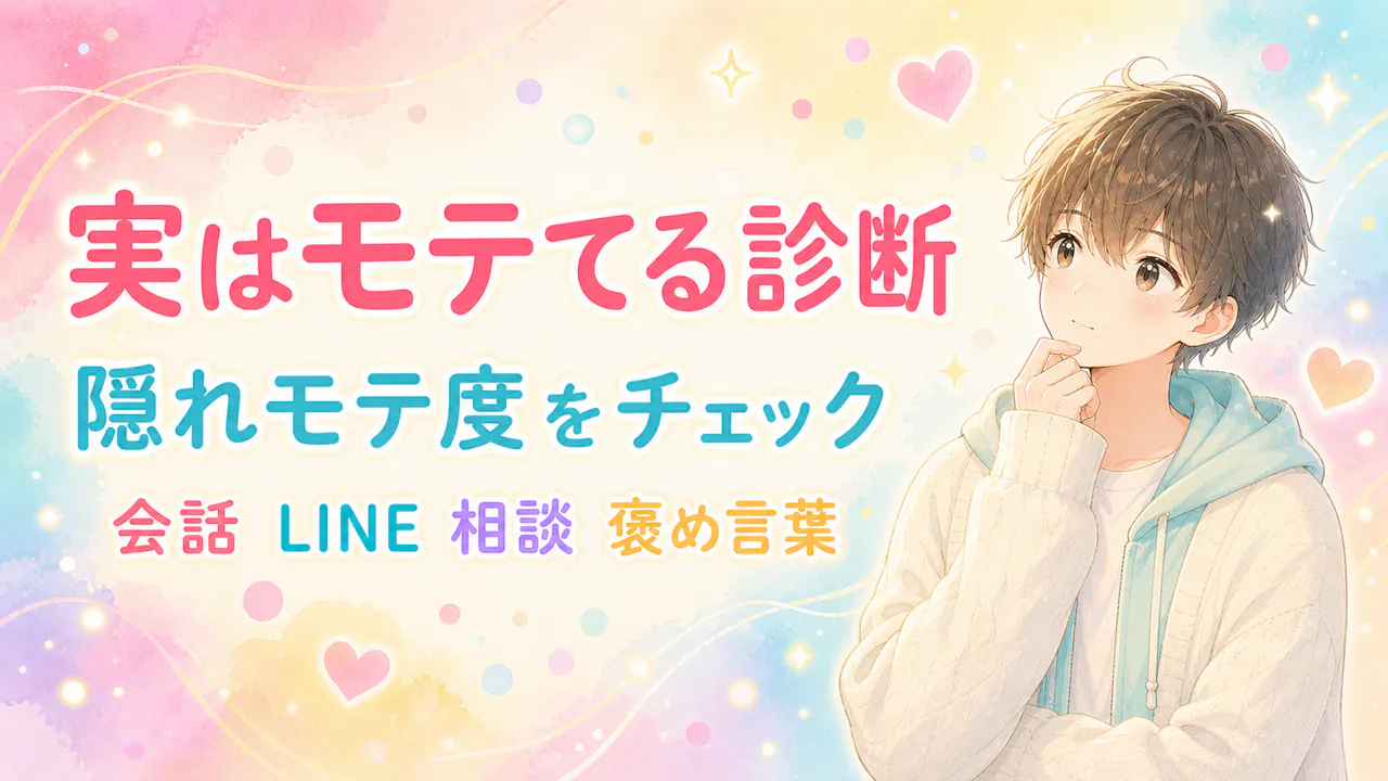 実はモテてる診断とは？