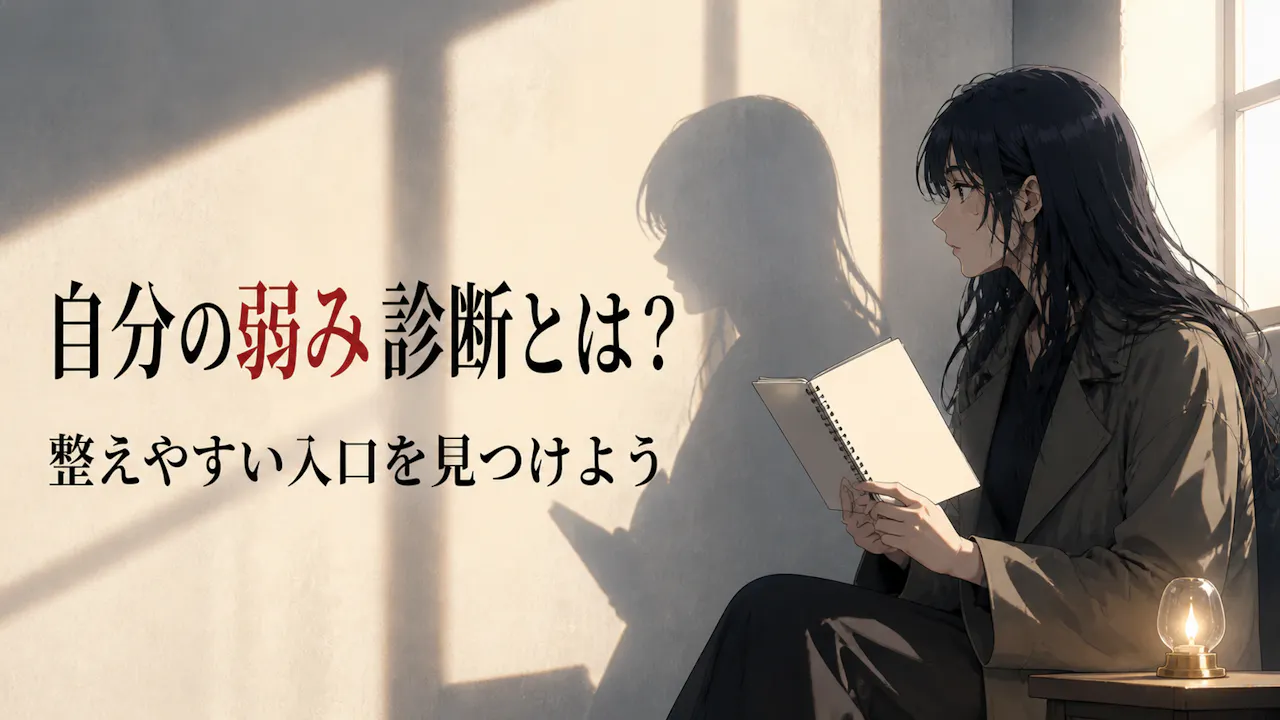 自分の弱み診断とは？