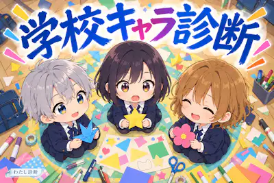 【学校キャラ診断】クラスであなたは何タイプ？8問でチェック