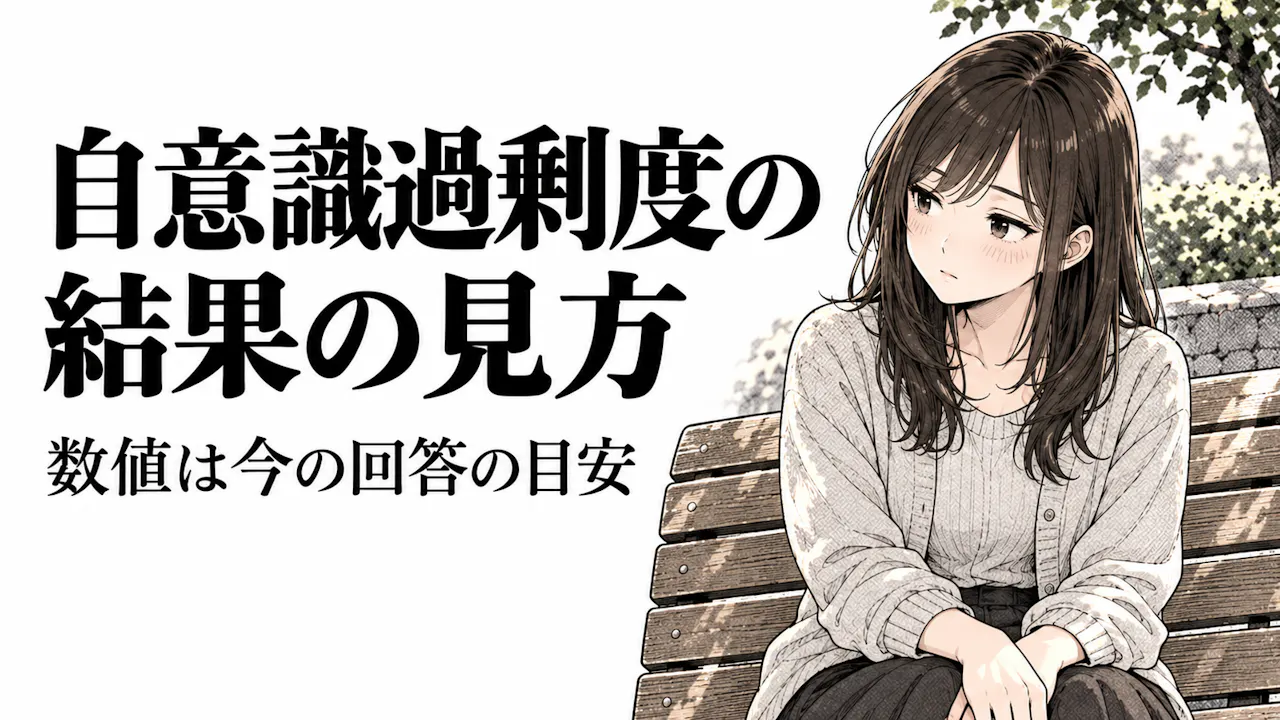 自意識過剰度の結果の見方