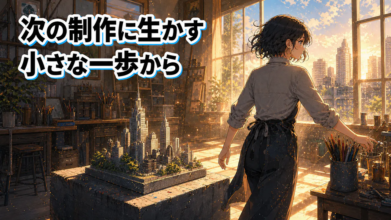 結果を次の制作に生かすには