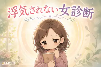 【浮気されない女診断】安定した関係づくり力は何％？