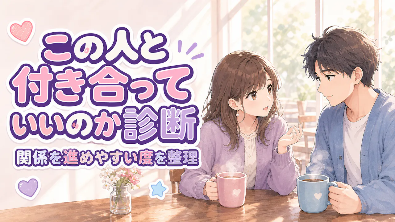 この人と付き合っていいのか診断とは？