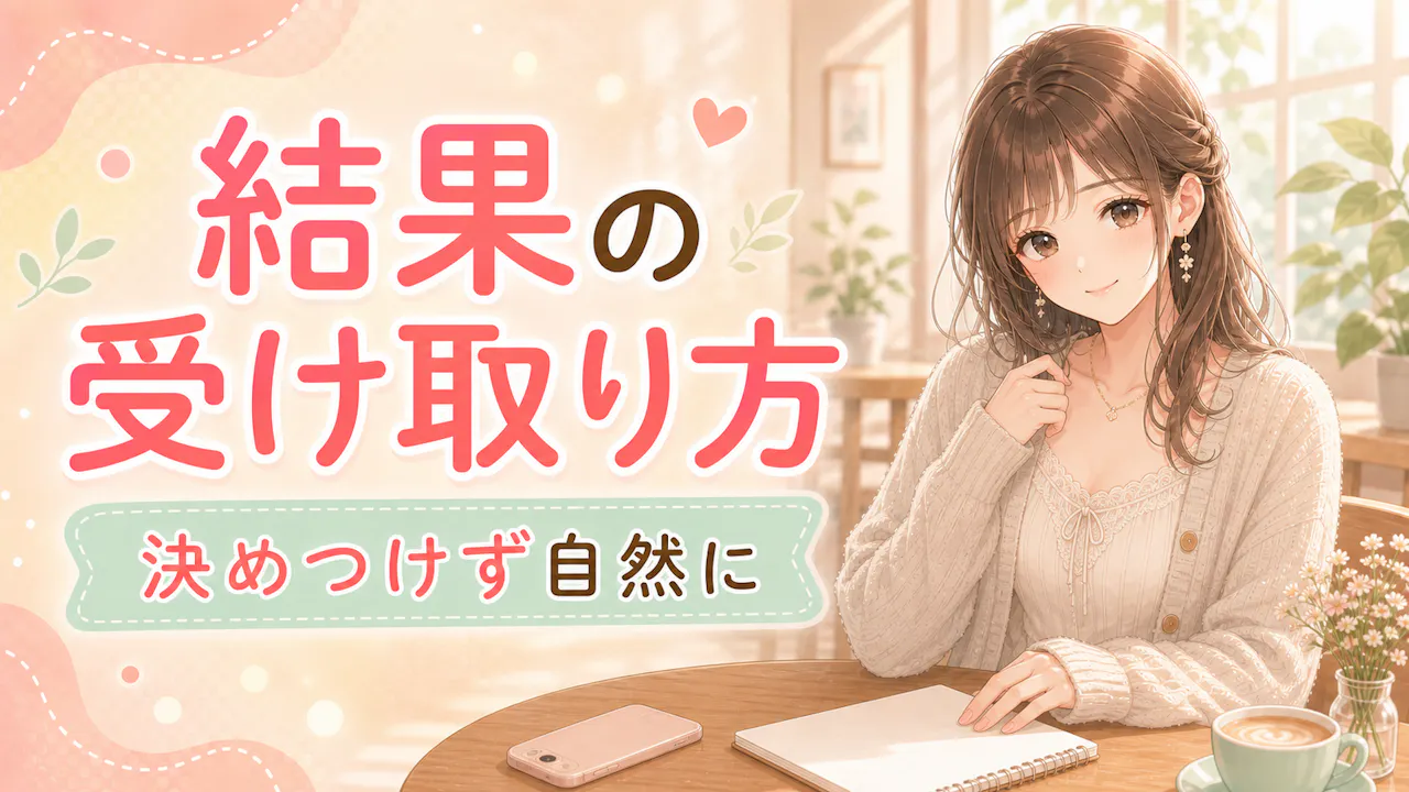結果の受け取り方