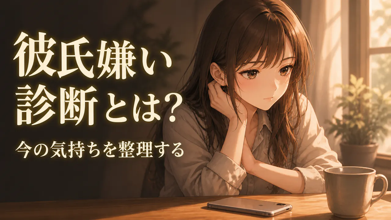 彼氏嫌い診断とは？