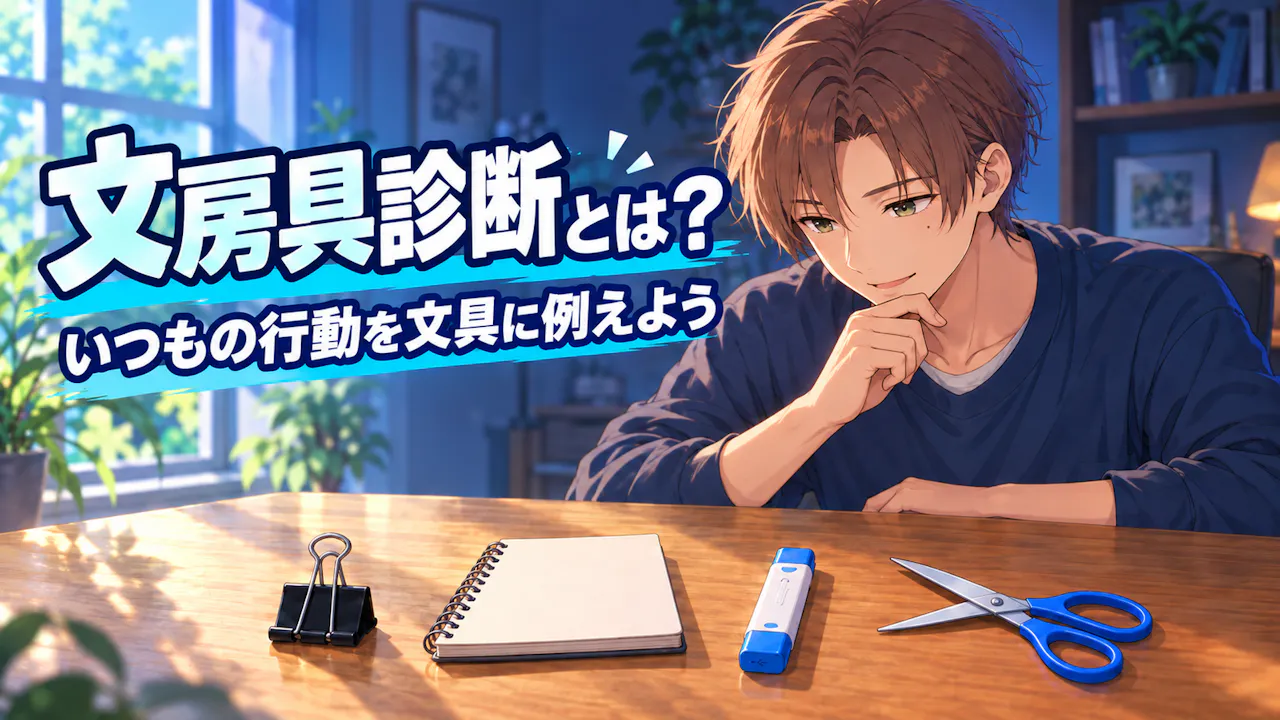 文房具診断とは？