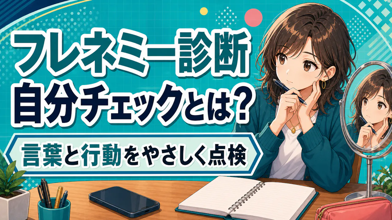 フレネミー診断自分とは？