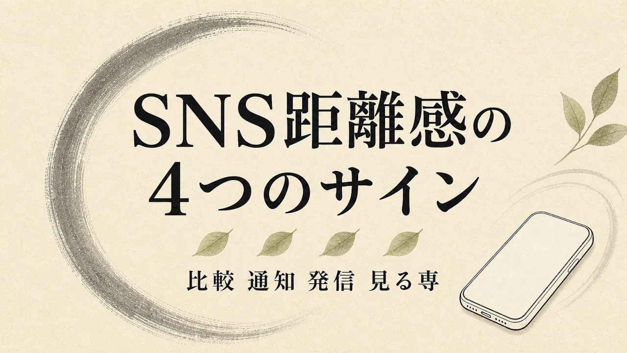 SNSに向いてないかもと感じる4つのサイン