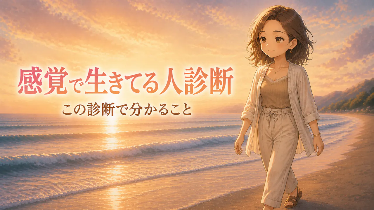 感覚で生きてる人診断とは？