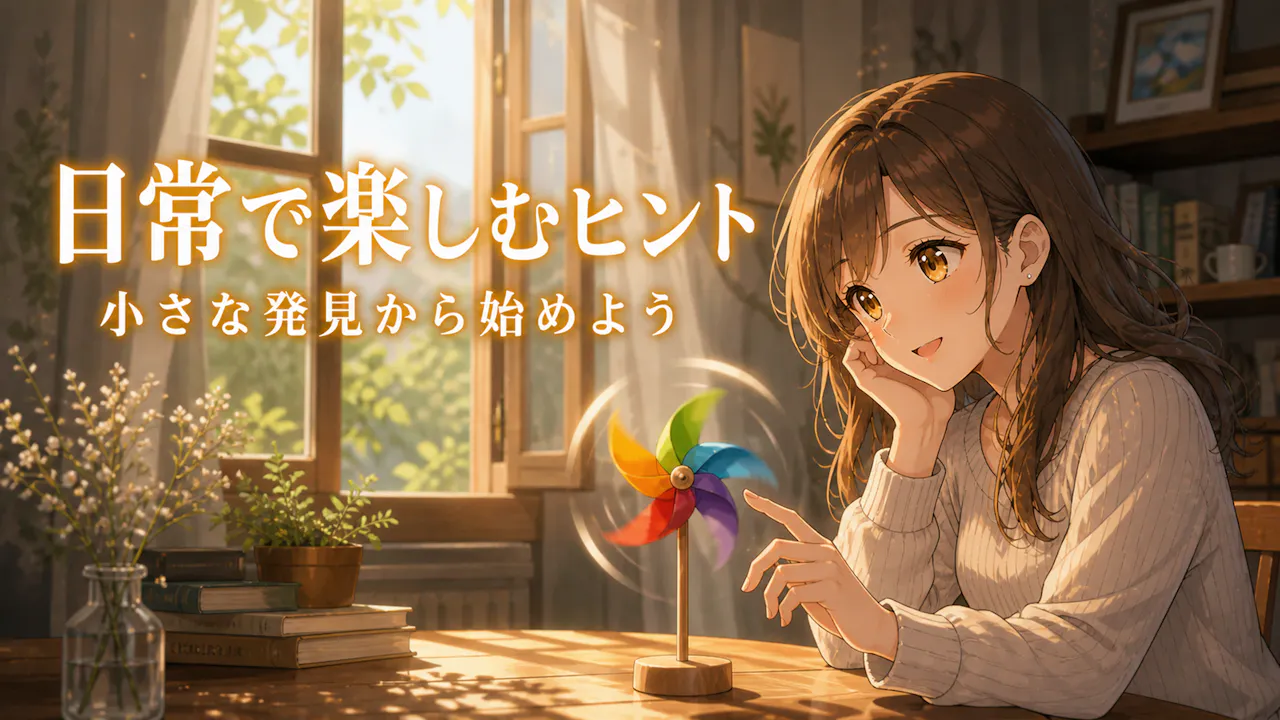 童心を日常で楽しむヒント