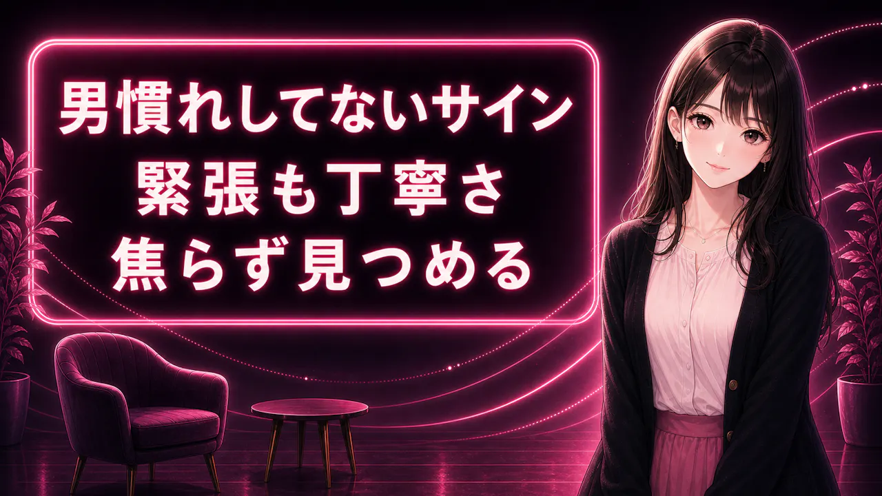 男慣れしてない女性に見えやすいサイン