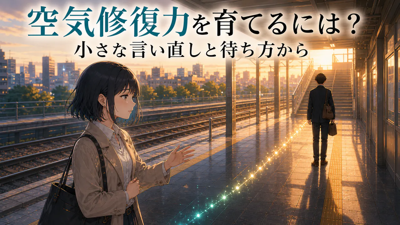 空気修復力を育てるには？