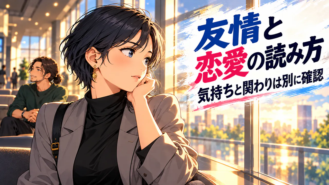友情と恋愛を分けて考えるヒント