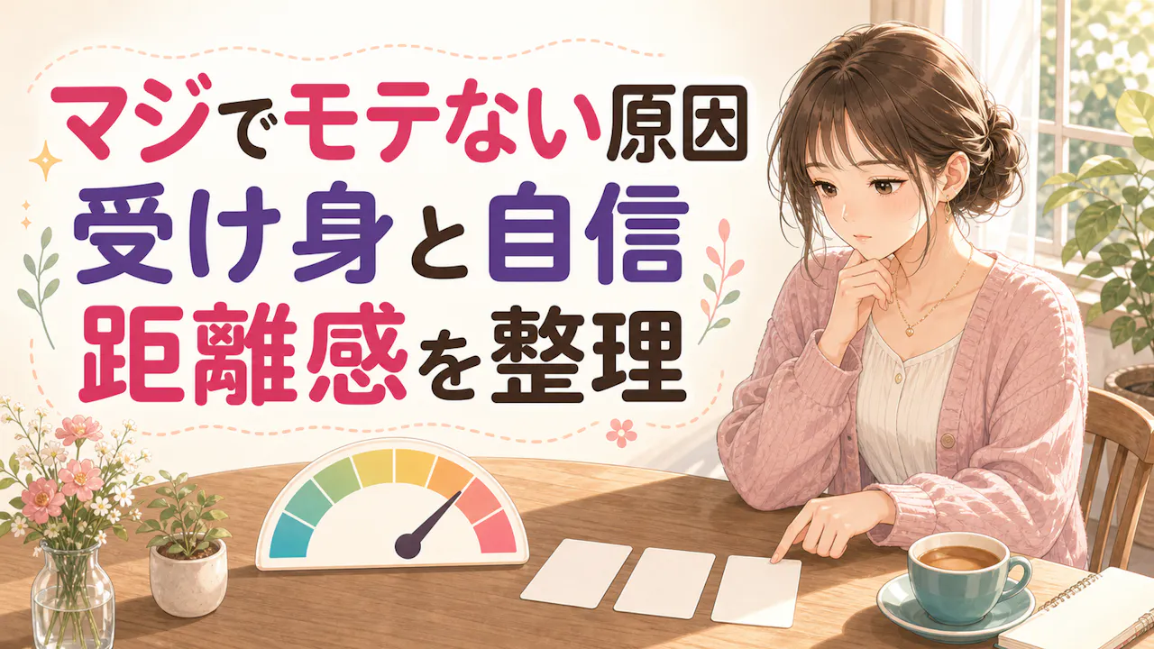 マジでモテない女性に見えやすい原因