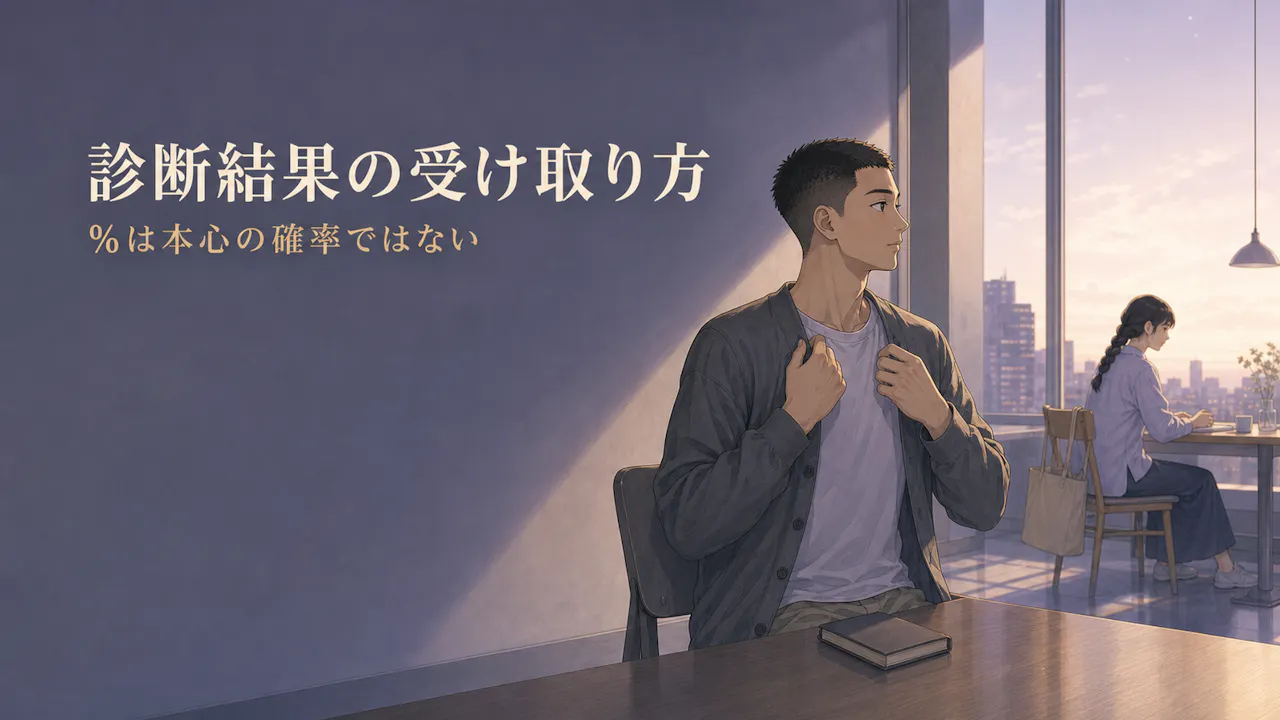 診断結果の受け取り方