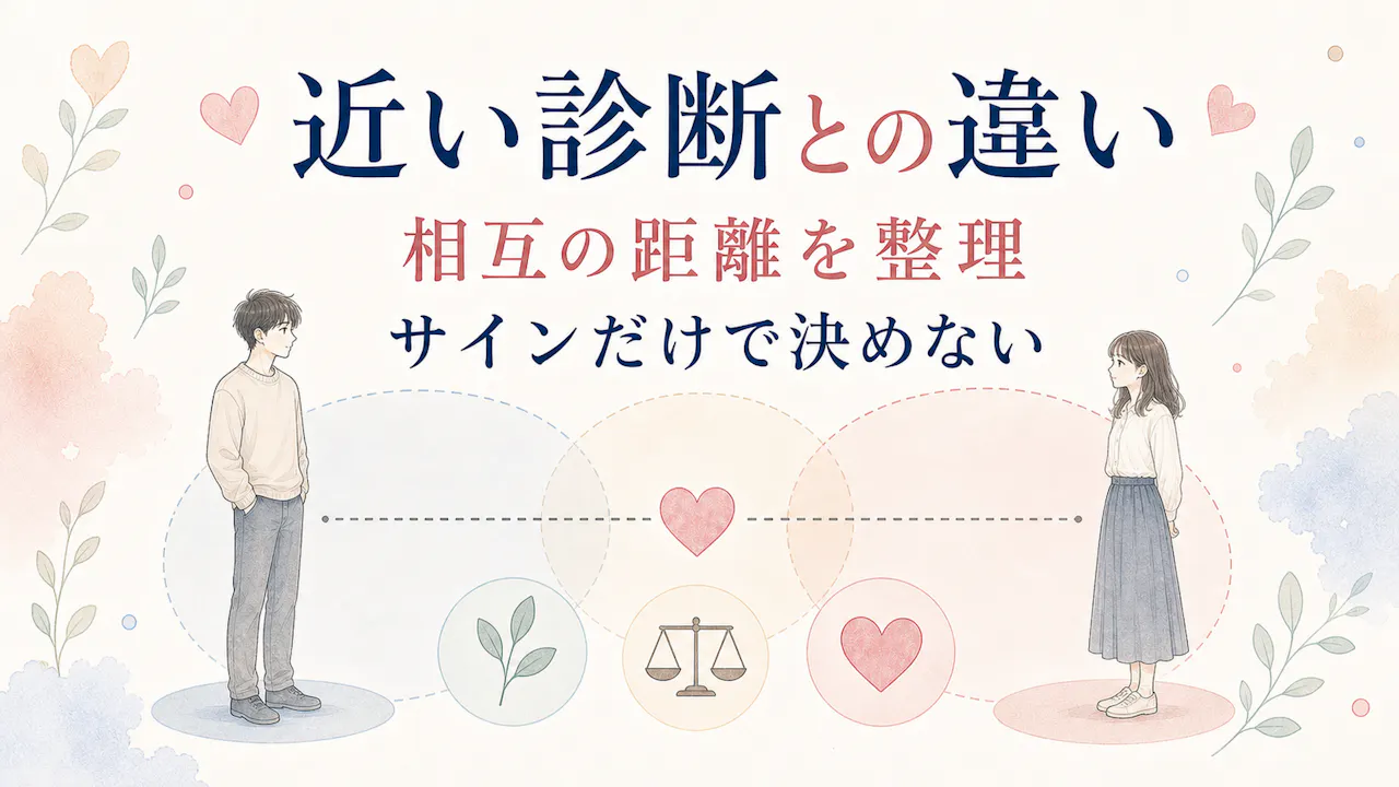 脈あり診断・相手が自分を好きかどうか診断との違い
