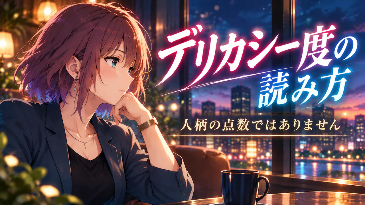 デリカシー度の結果をどう読む？