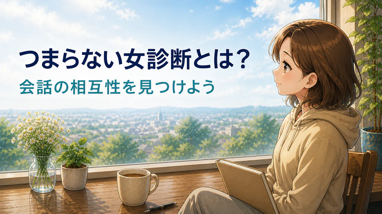 つまらない女診断とは？