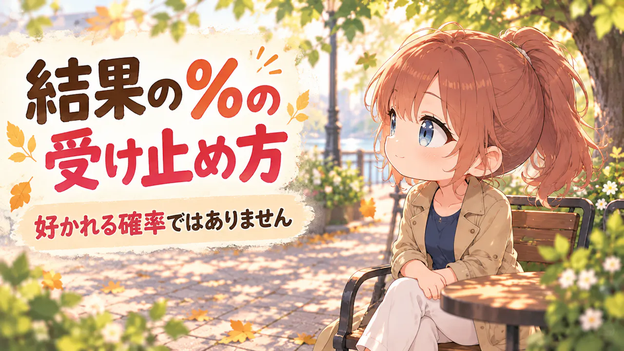 診断結果の％はどう受け止める？
