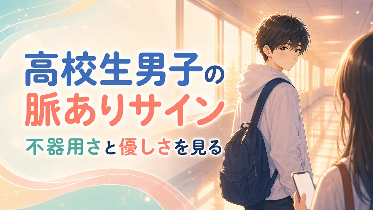 高校生男子の脈ありサインとは