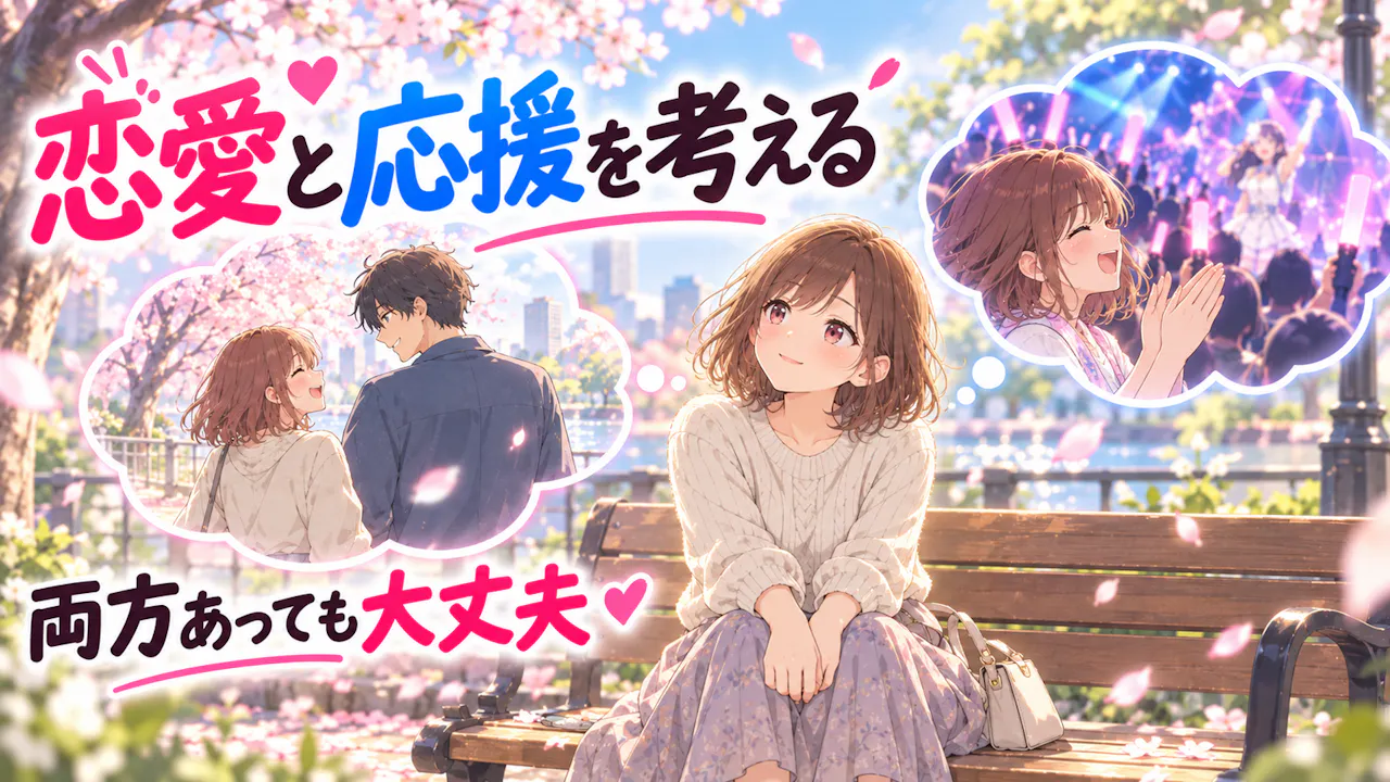恋愛と応援を分けて考えるヒント