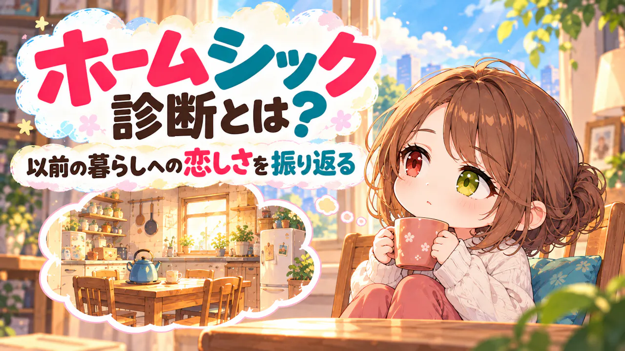 ホームシック診断とは？
