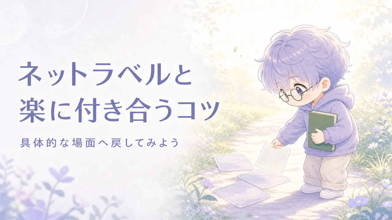 ネットラベルと楽に付き合うコツ