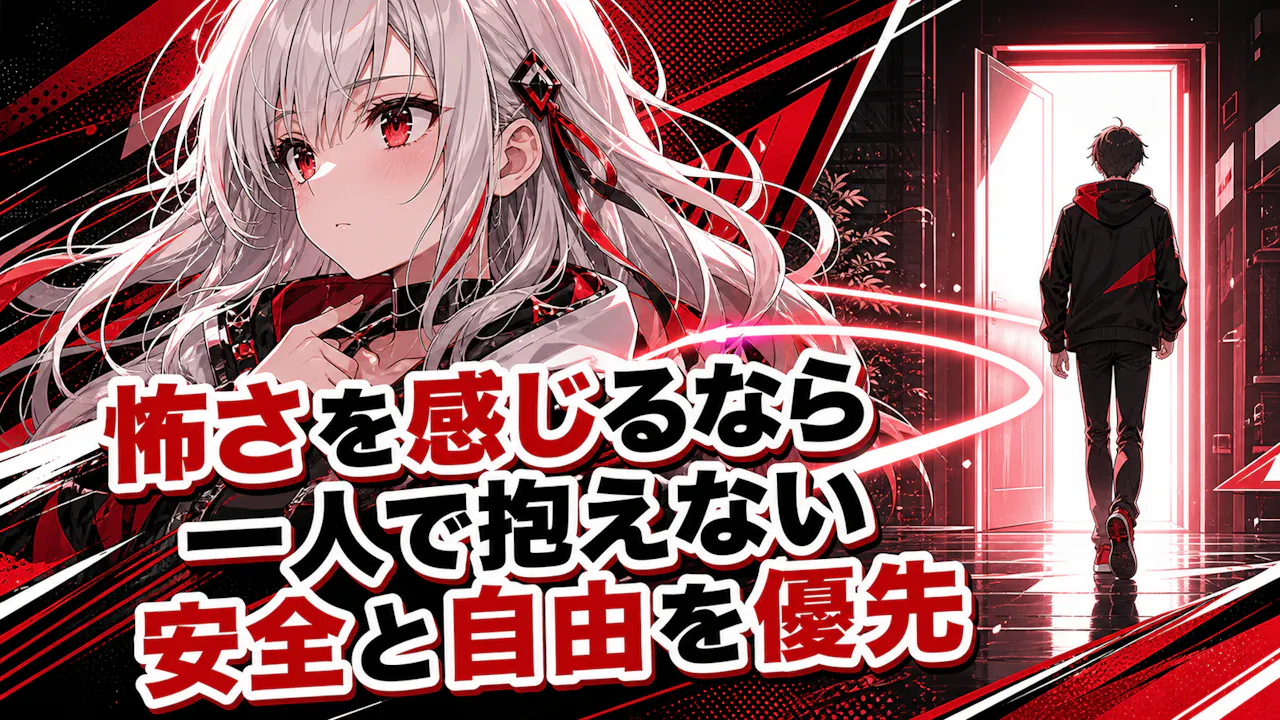 怖さ・支配・暴力・孤立がある場合