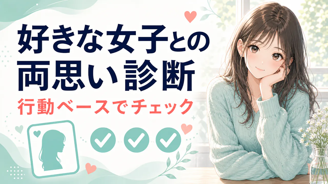 好きな女子との両思い診断でわかること
