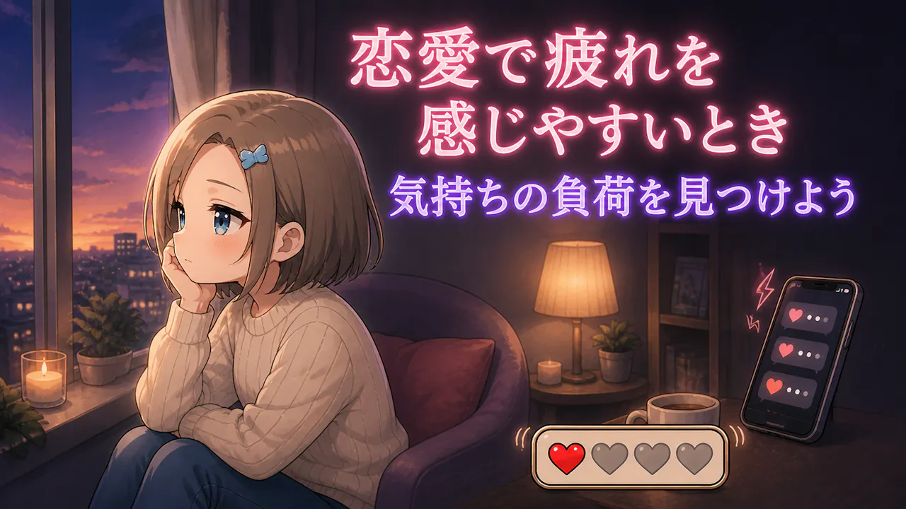 恋愛で疲れを感じやすいとき
