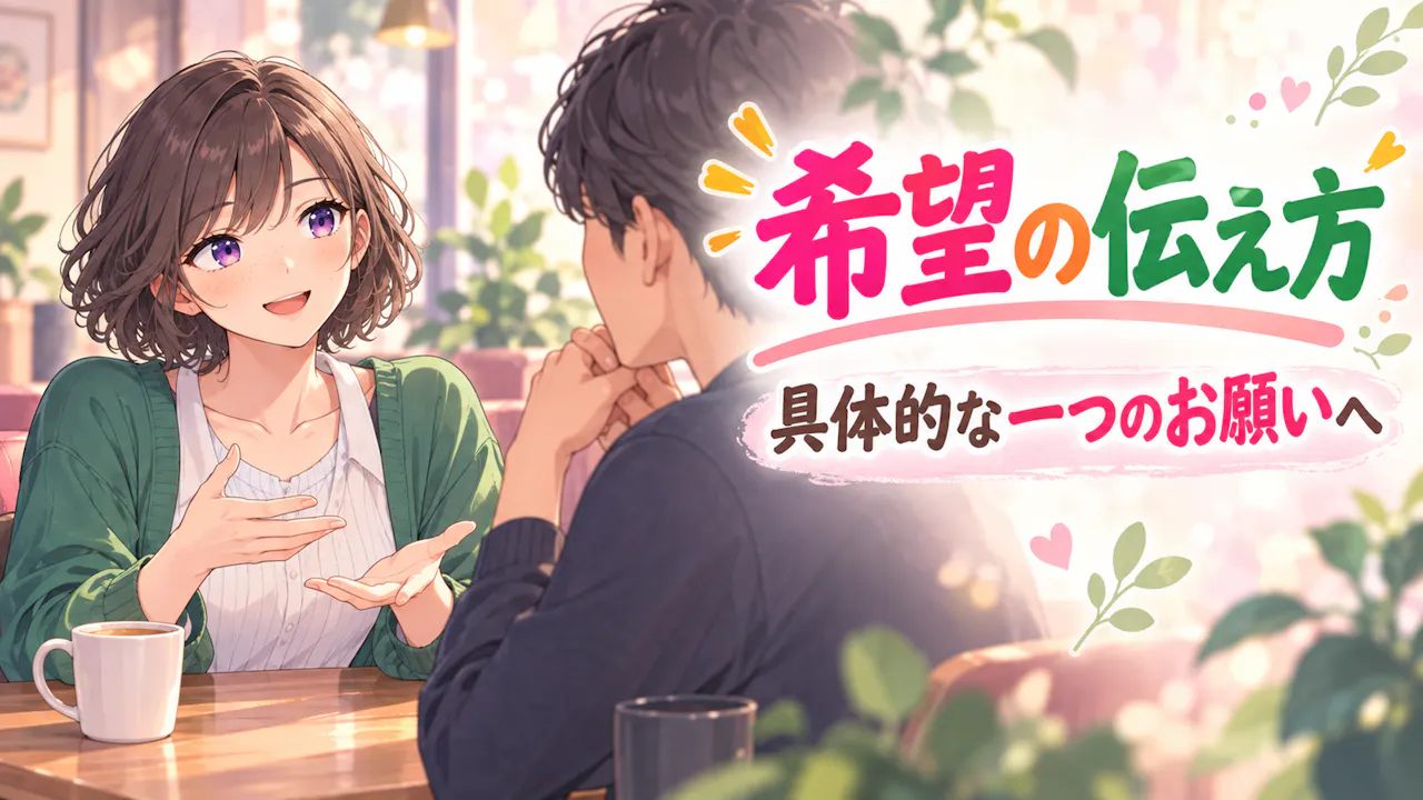 希望を押し付けずに伝えるコツ