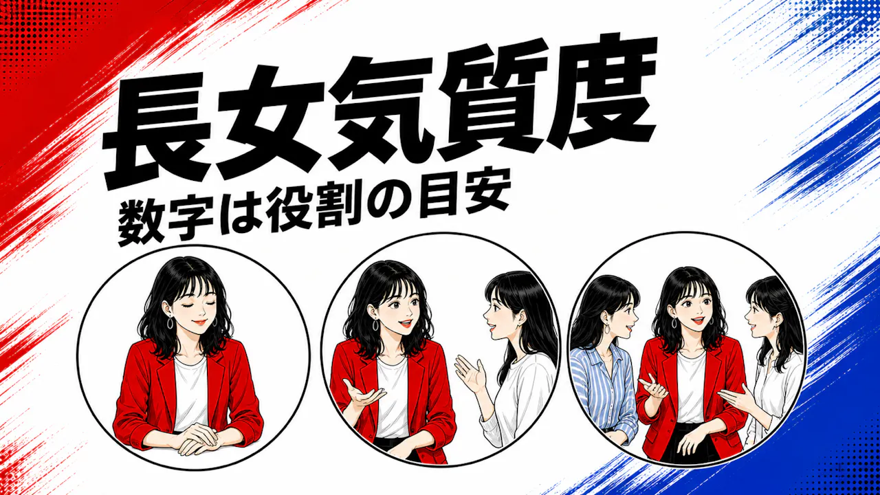 長女気質度の受け止め方