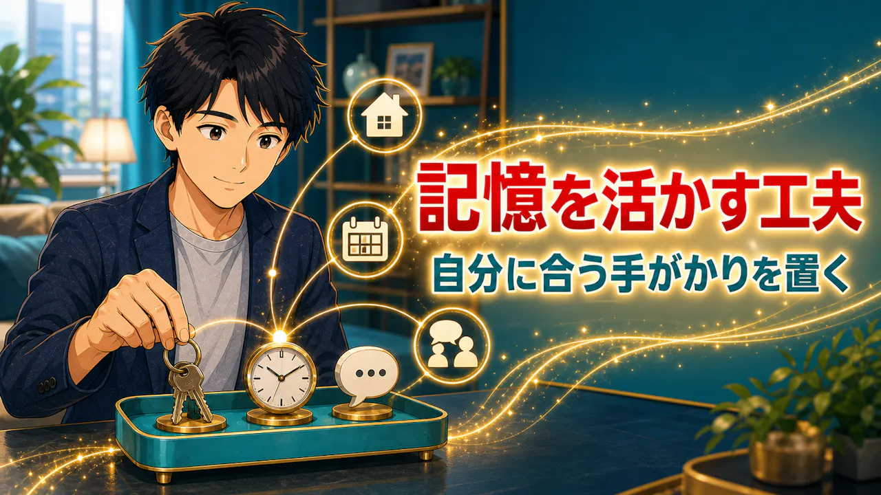 記憶を活かすための小さな工夫