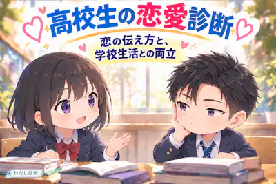 【高校生の恋愛診断】あなたの伝え方と両立スタイルは？