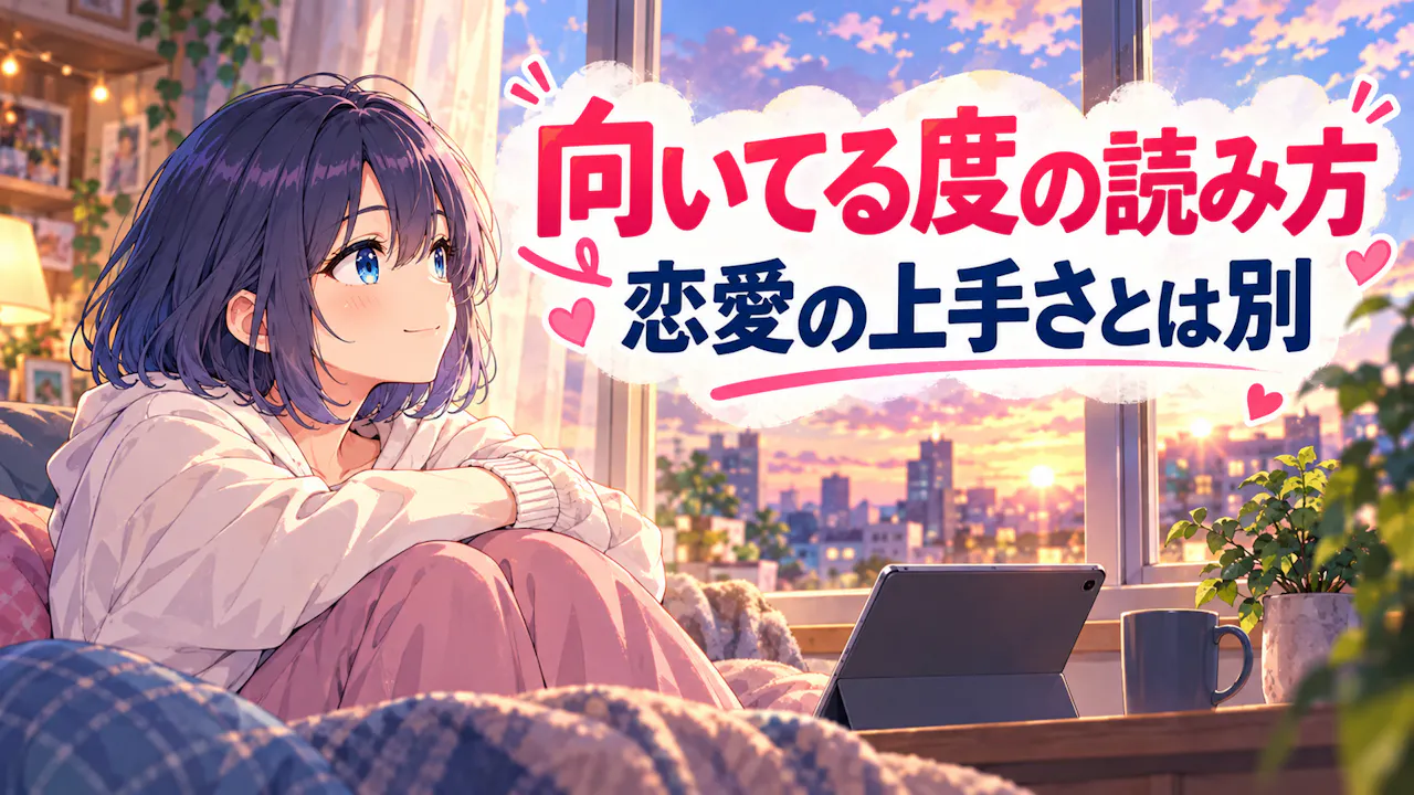 向いてる度の数字からわかること
