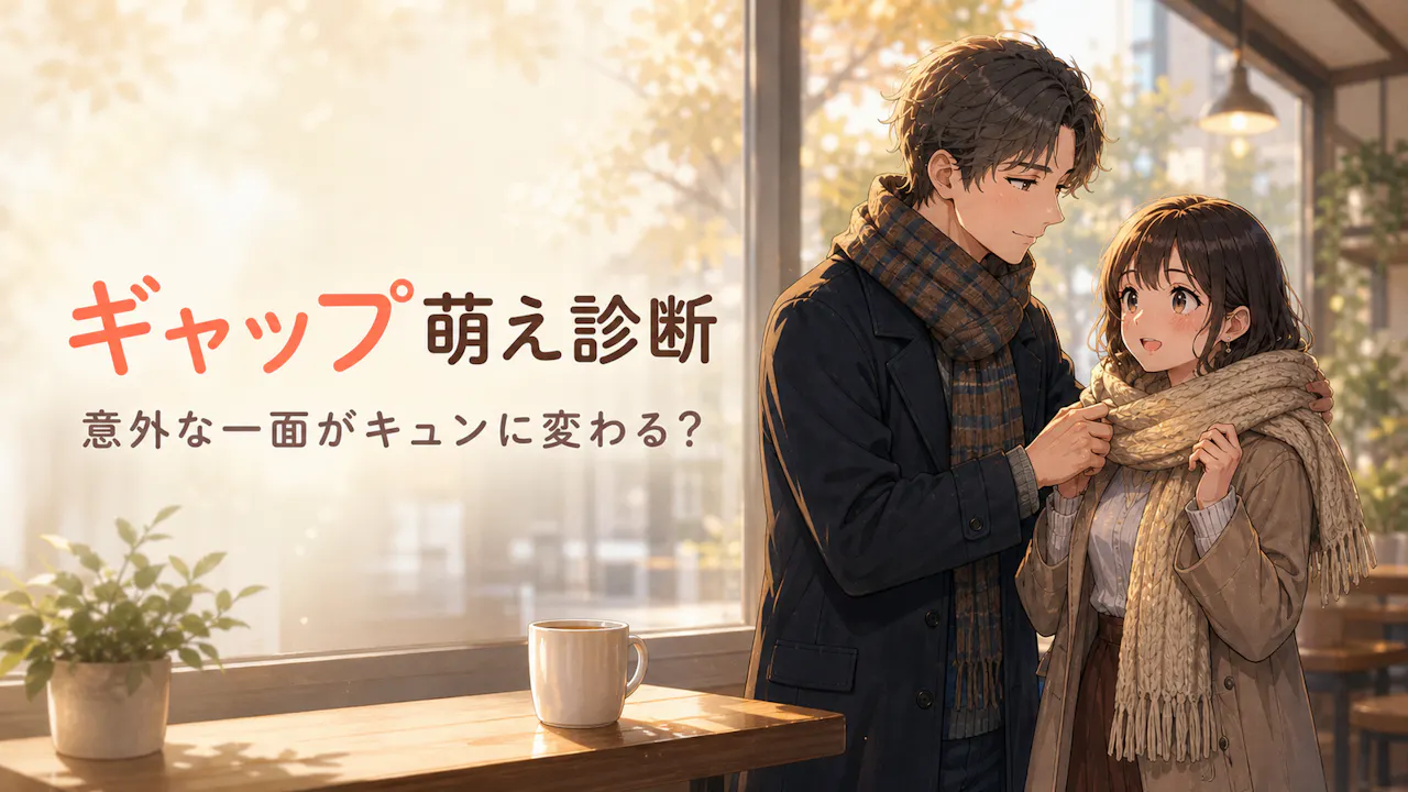 カフェ窓際で意外な一面に気づくように微笑む成人の見出し画像