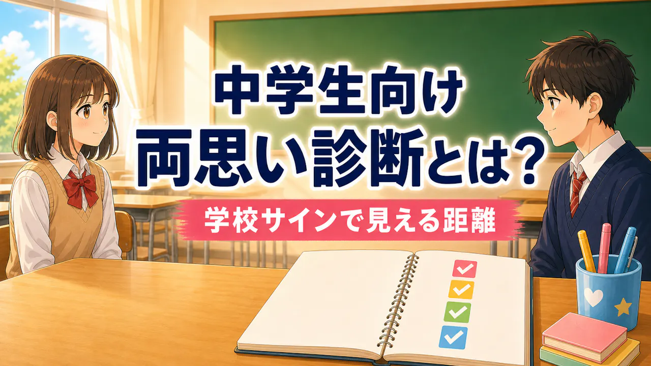 中学生向け両思い診断とは？