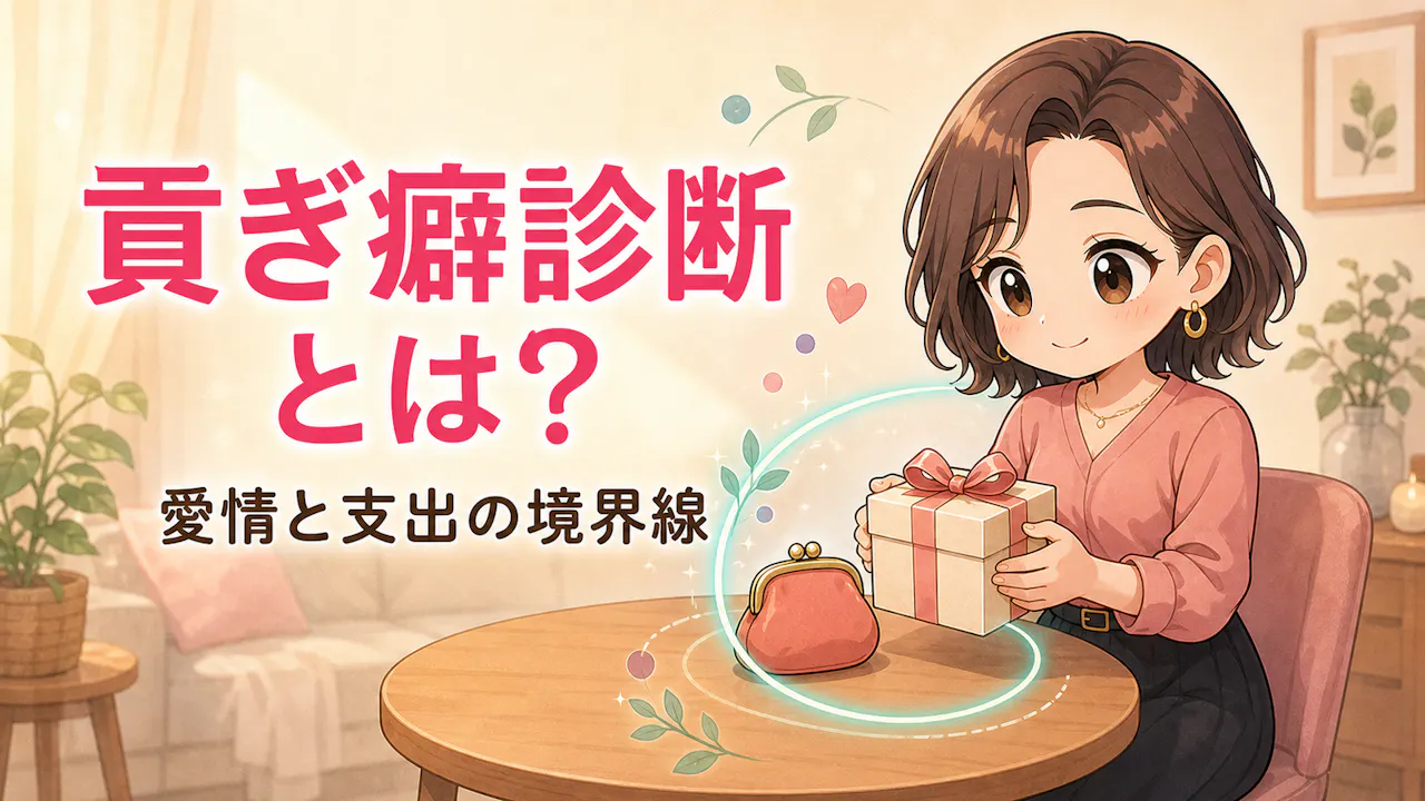 貢ぎ癖診断とは？