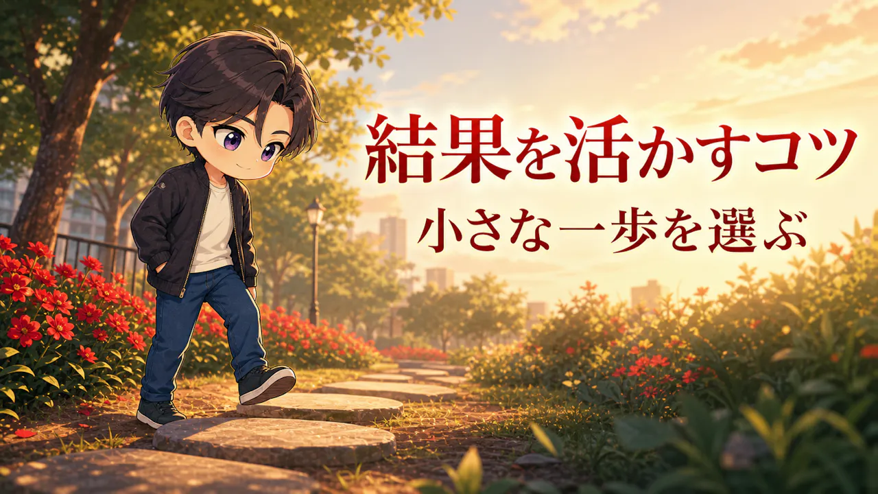 結果から次の一歩を考えるコツ