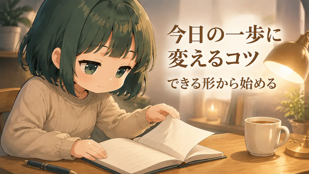 結果を今日の一歩に変えるコツ