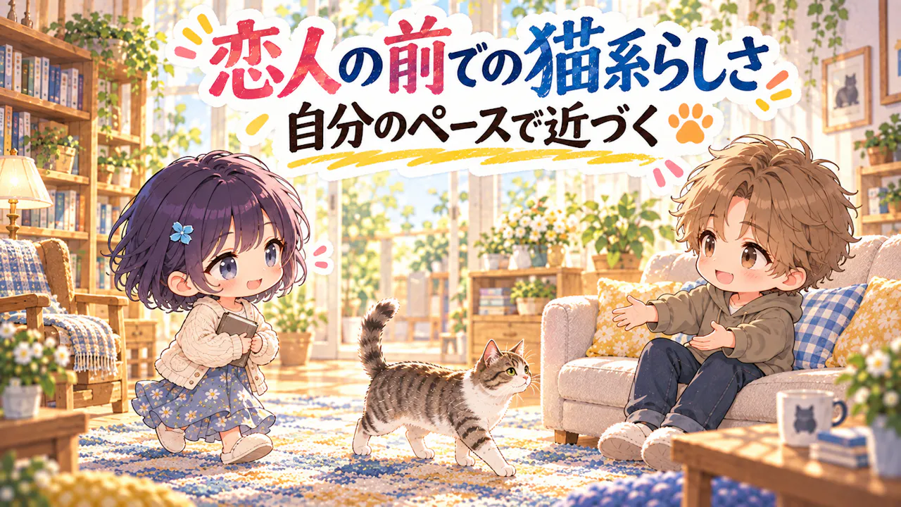 恋人の前で出る猫系らしさのポイント