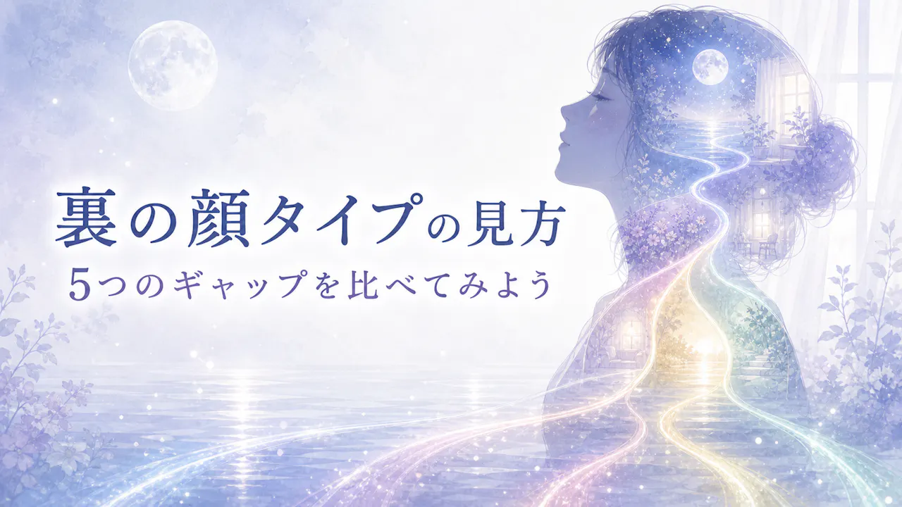裏の顔タイプの見方