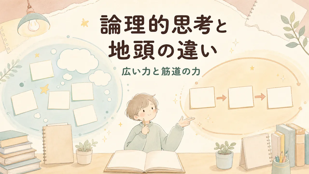 論理的思考と地頭の違い