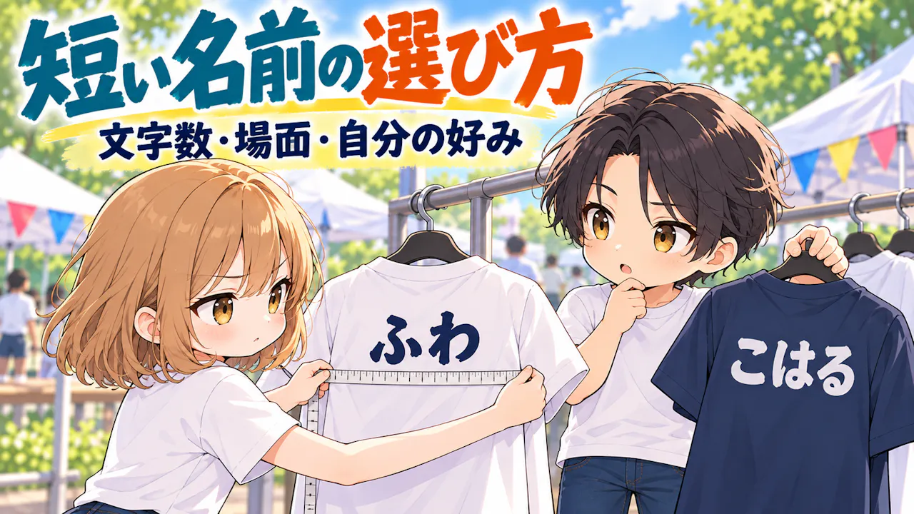 文字数と行事に合わせた選び方