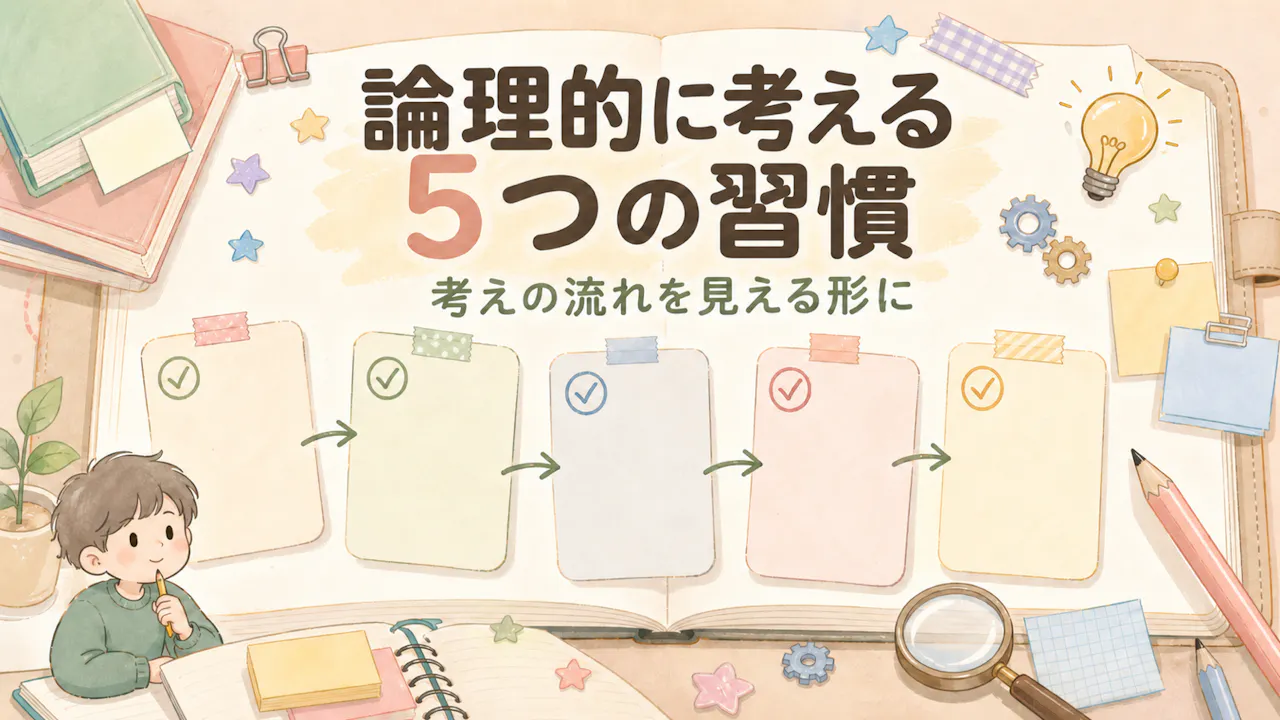 論理的に考える5つの確認習慣