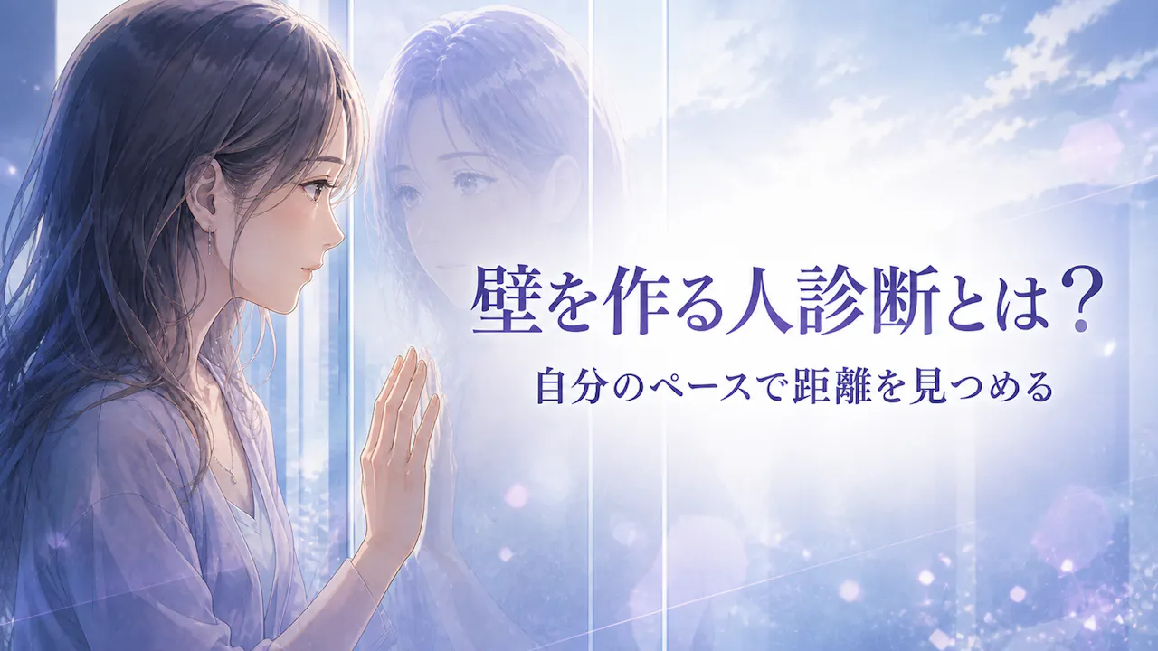壁を作る人診断とは？