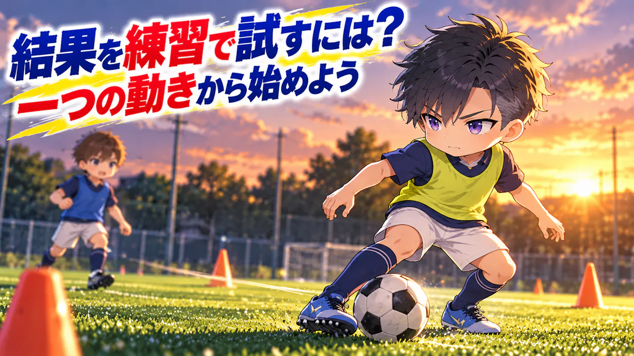 結果を練習で試すには？