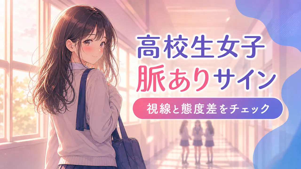 高校生女子の脈ありサインとは