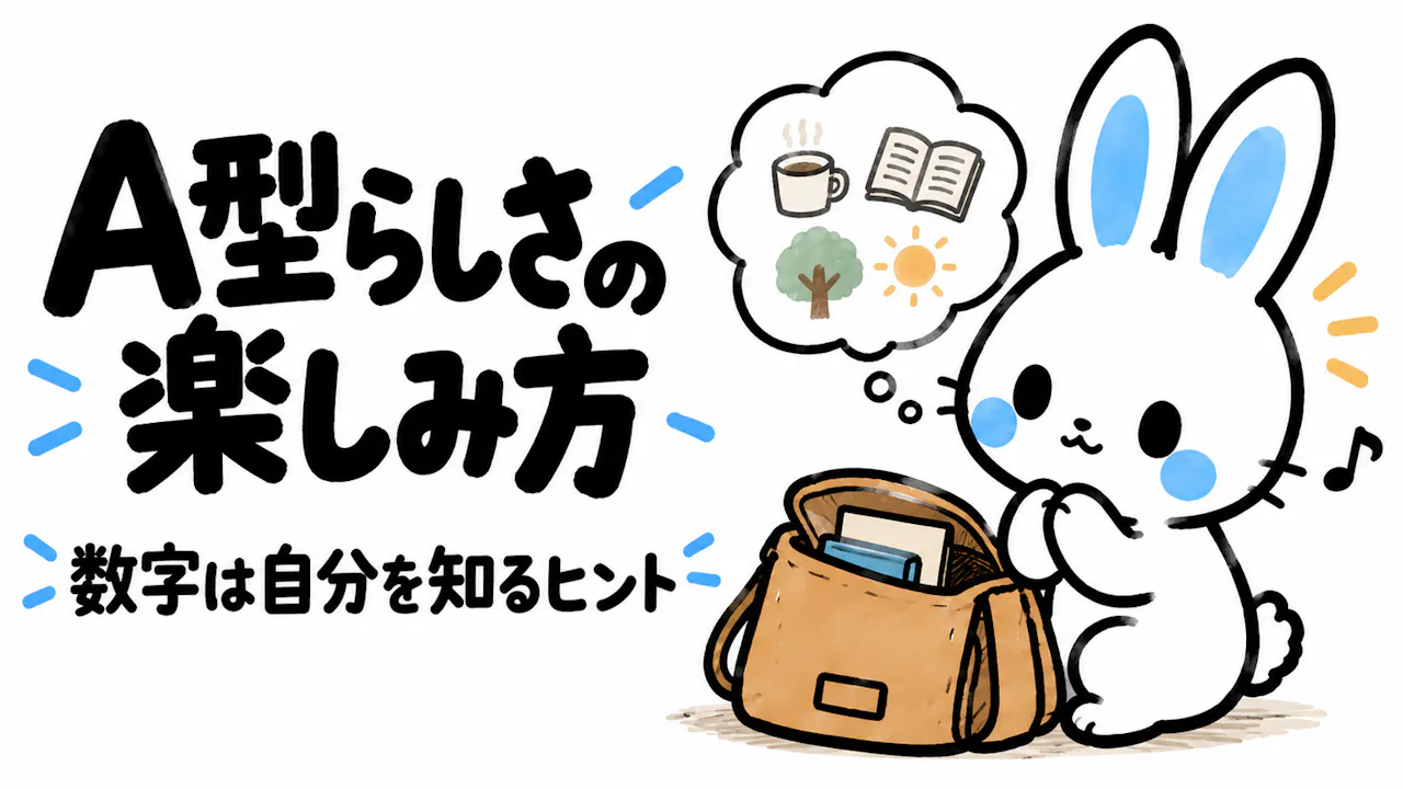 A型らしさの結果を楽しむコツ