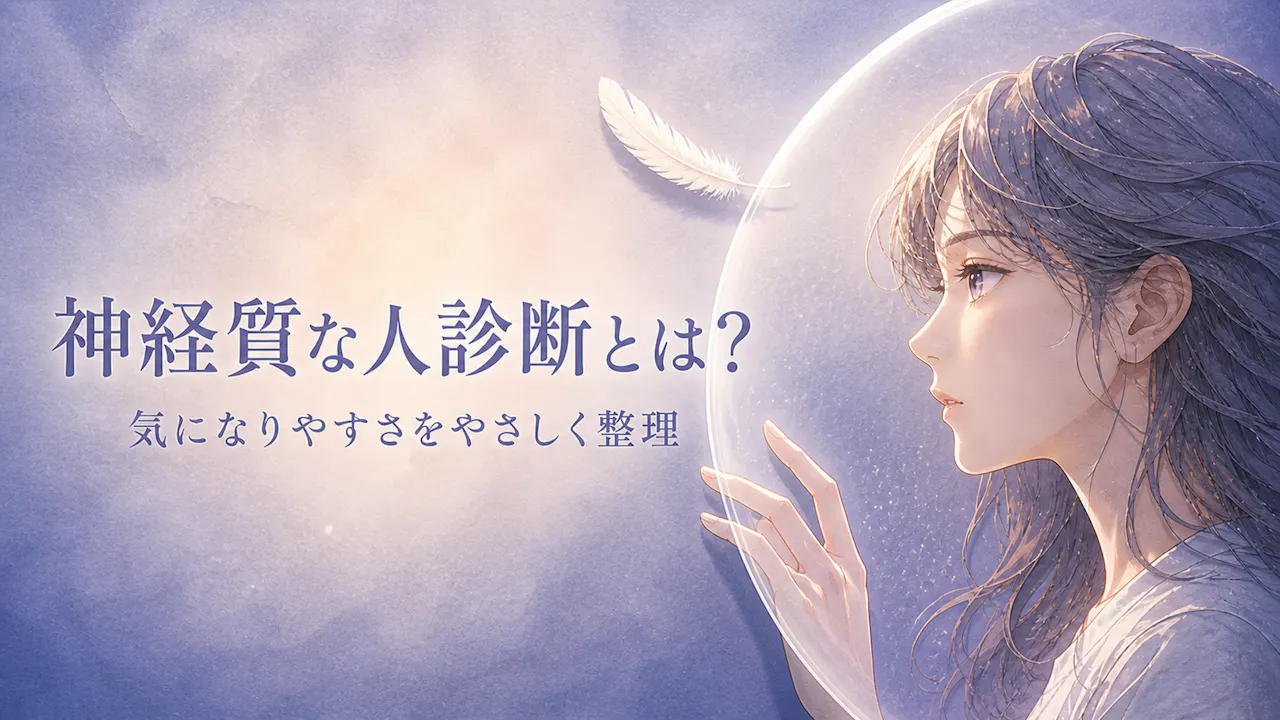 神経質な人診断とは？